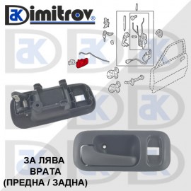Дръжка вътрешна врата лява Honda CR-V
